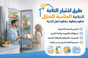 طرق اختيار الثلاجة المناسبة طرق اختيار الثلاجة المناسبة